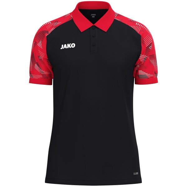 Jako Polo Sonic - schwarz/rot