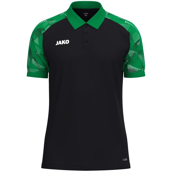 Jako Polo Sonic - schwarz/grün