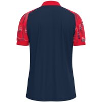 Jako Polo Sonic - marine/rot