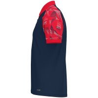 Jako Polo Sonic - marine/rot