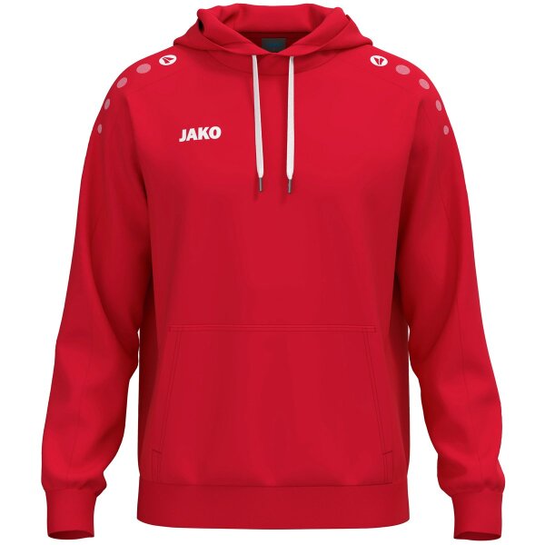 Jako Kapuzensweat One Cotton - rot