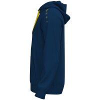 Jako Kapuzensweat One Cotton Kinder - navy/citro
