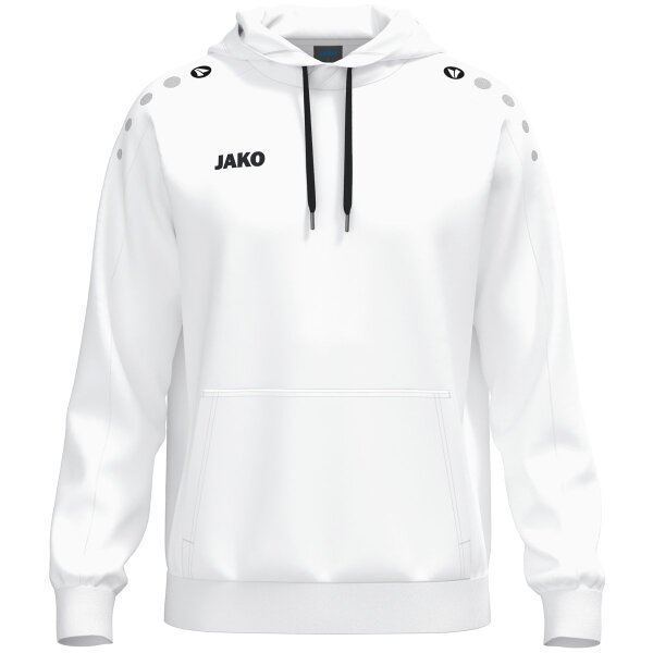 Jako Kapuzensweat One Cotton - weiß