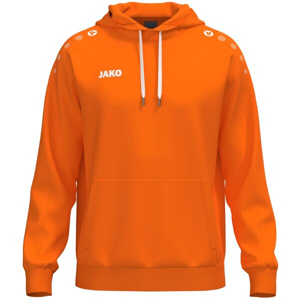Jako Kapuzensweat One Cotton Kinder - neonorange