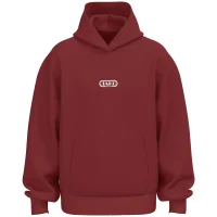 Jako Kapuzensweat Wardrobe - rubinrot
