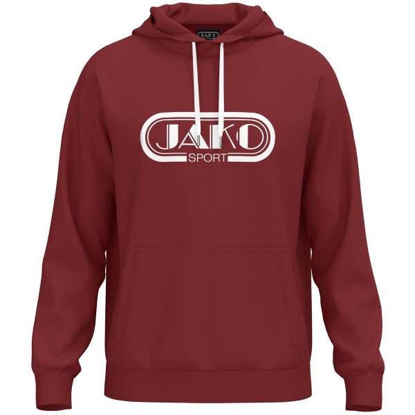 Jako Kapuzensweat Promo - rubinrot
