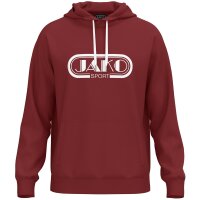 Jako Kapuzensweat Promo - rubinrot