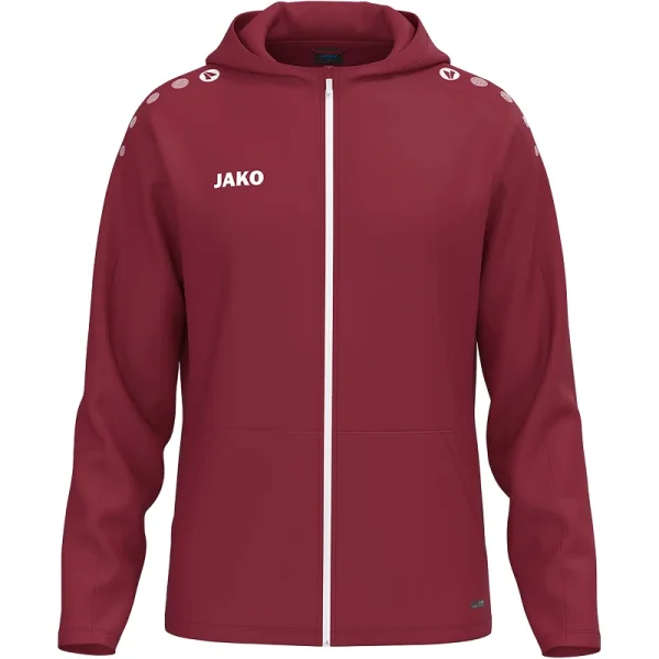 Jako Kapuzenjacke One - bordeaux
