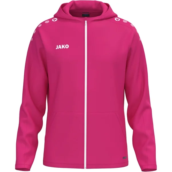 Jako Kapuzenjacke One - deep pink