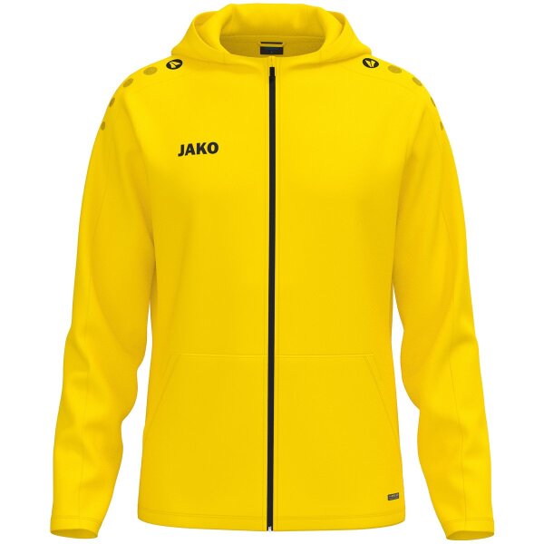 Jako Kapuzenjacke One Kinder - gelb