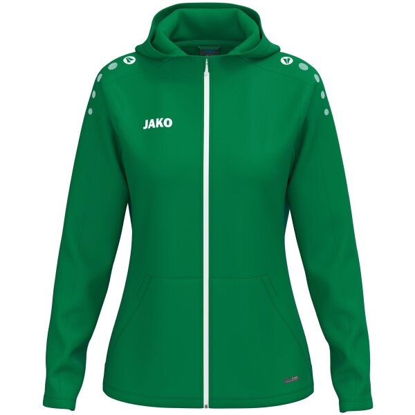 Jako Kapuzenjacke One Damen - sportgrün