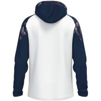 Jako Kapuzenjacke Sonic Kinder - weiß/marine/rot