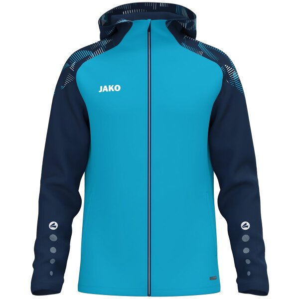 Jako Kapuzenjacke Sonic Kinder - aqua/marine