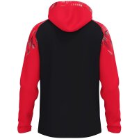 Jako Kapuzenjacke Sonic Kinder - schwarz/rot