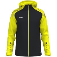 Jako Kapuzenjacke Sonic Kinder - schwarz/neongelb