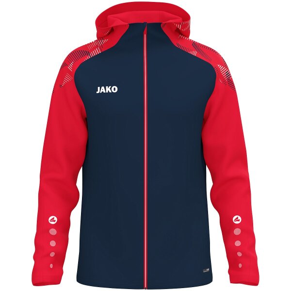 Jako Kapuzenjacke Sonic Kinder - marine/rot