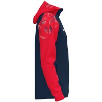 Jako Kapuzenjacke Sonic Kinder - marine/rot