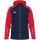 Jako Kapuzenjacke Sonic Kinder - marine/rot