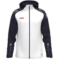 Jako Kapuzenjacke Sonic - weiß/marine/rot