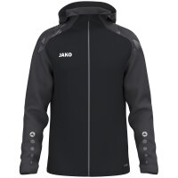 Jako Kapuzenjacke Sonic - schwarz/anthrazit