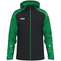 Jako Kapuzenjacke Sonic - schwarz/grün