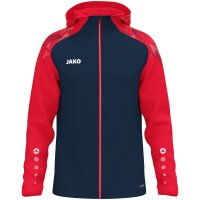 Jako Kapuzenjacke Sonic - marine/rot