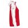 Jako Kapuzenjacke Sonic Damen - rot/weiß
