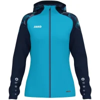 Jako Kapuzenjacke Sonic Damen - aqua/marine