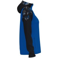 Jako Kapuzenjacke Sonic Damen - royal/schwarz