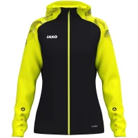 Jako Kapuzenjacke Sonic Damen - schwarz/neongelb