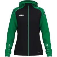 Jako Kapuzenjacke Sonic Damen - schwarz/grün