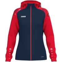 Jako Kapuzenjacke Sonic Damen - marine/rot