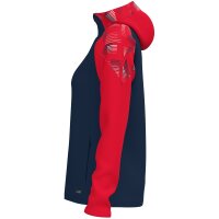 Jako Kapuzenjacke Sonic Damen - marine/rot