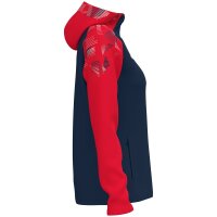 Jako Kapuzenjacke Sonic Damen - marine/rot