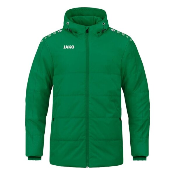 Jako Coachjacke One mit Kapuze Kinder - sportgrün