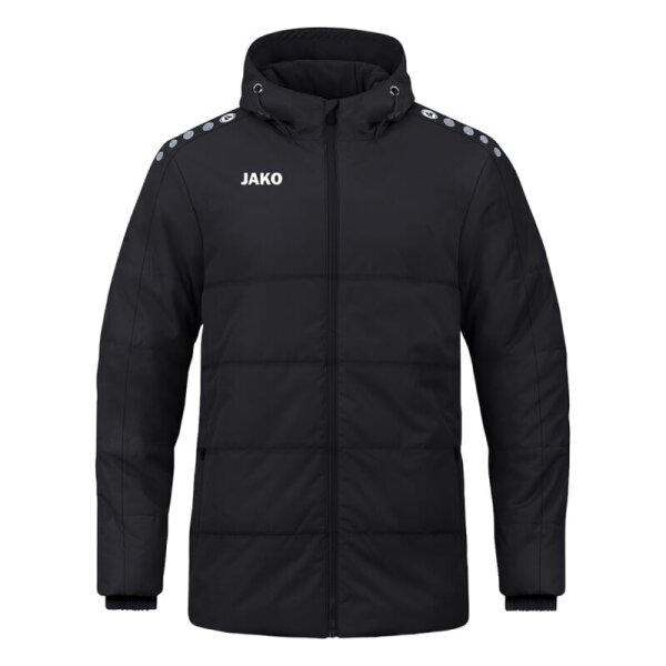 Jako Coachjacke One mit Kapuze Kinder - schwarz