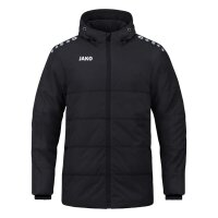 Jako Coachjacke One mit Kapuze Kinder - schwarz