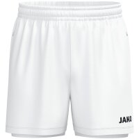 Jako 2-in-1 Short One - weiß
