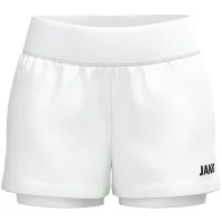 Jako 2-in-1 Short One Damen - weiß