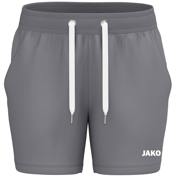 Jako Joggingshort One Cotton Damen - grau