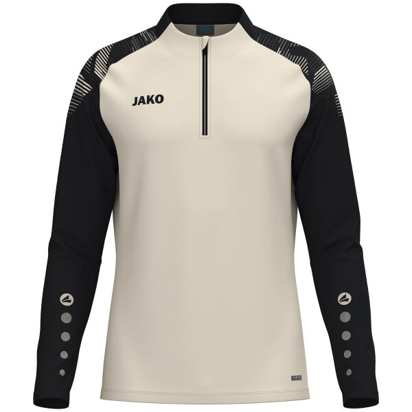 Jako Ziptop Sonic - off white/schwarz