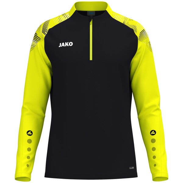 Jako Ziptop Sonic Kinder - schwarz/neongelb