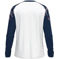 Jako Longsleeve Sonic Kinder - weiß/marine/rot