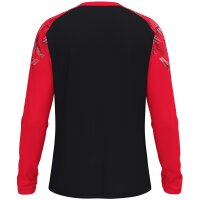 Jako Longsleeve Sonic Kinder - schwarz/rot