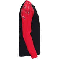 Jako Longsleeve Sonic Kinder - schwarz/rot