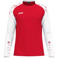 Jako Longsleeve Sonic - rot/weiß