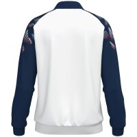 Jako Polyesterjacke Sonic - weiß/marine/rot