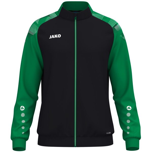 Jako Polyesterjacke Sonic - schwarz/grün