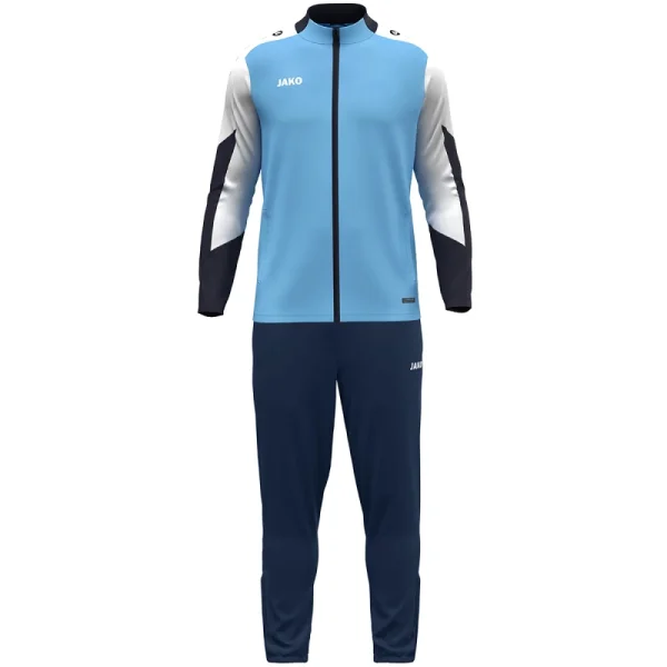 Jako Polyesteranzug Dynamic - skyblue/weiß/marine