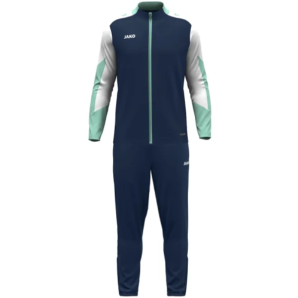 Jako Polyesteranzug Dynamic - marine/weiß/minze